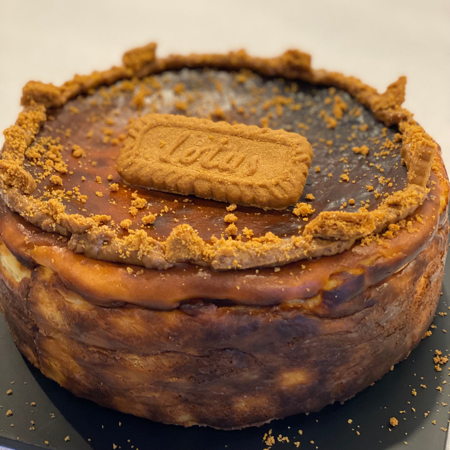 Biscoff Basque Burnt Cheesecake