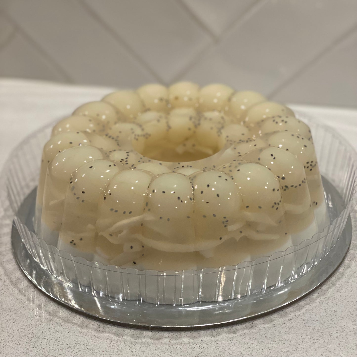 Longan Coconut Pudding