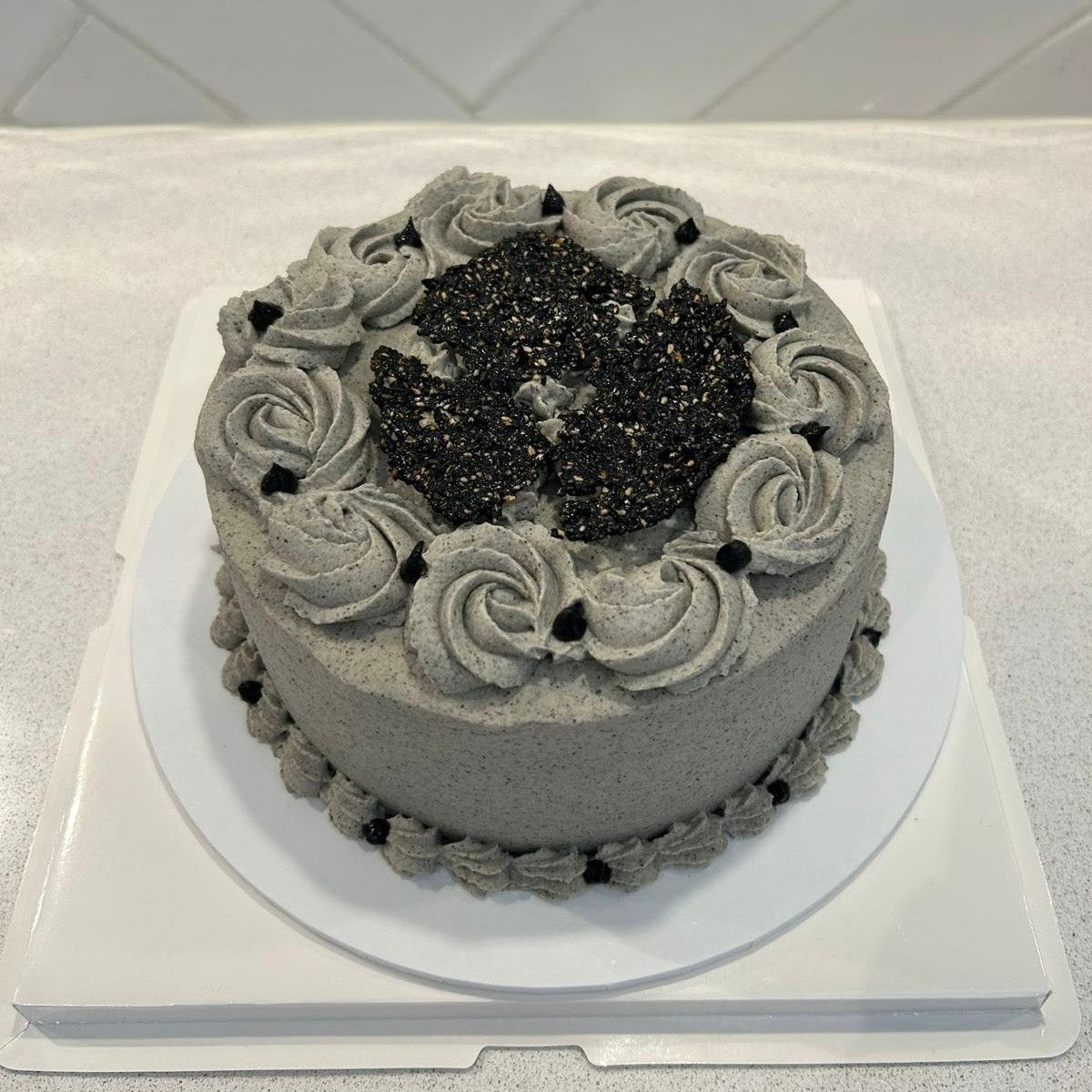 Black Sesame Cake