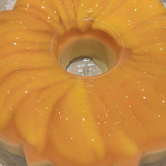 Mango Cream Cheese Pudding