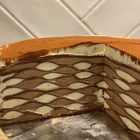 Tiramisu Crepe Cake