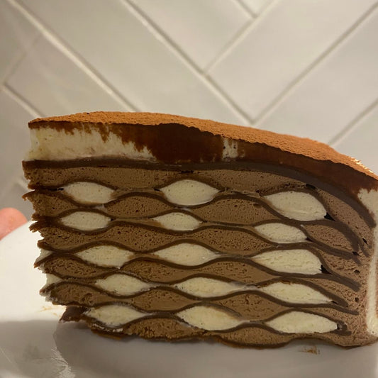 Tiramisu Crepe Cake