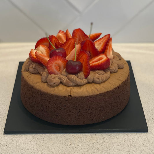 Chocolate Japanese Cheesecake