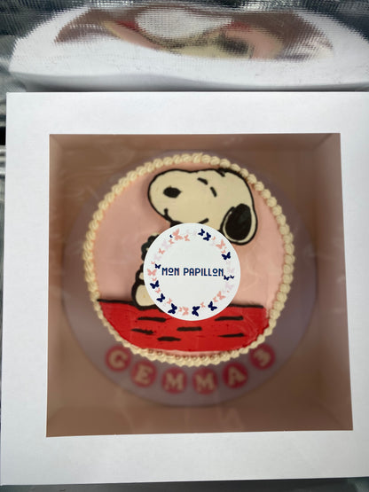 Writing on Cake Board