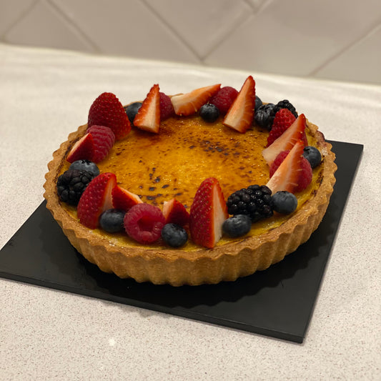 Creme Brulee Tart