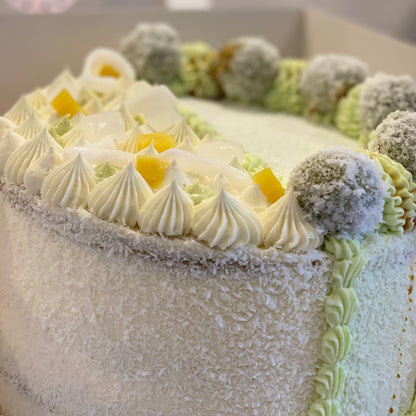 Es Teler Klepon Ondeh Cake (Half/Half)