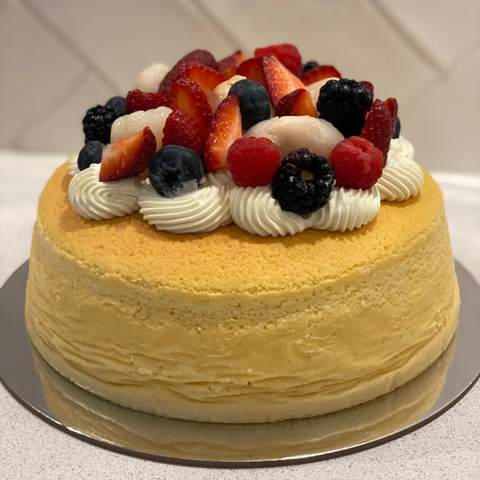 Yuzu Soufflé Cheesecake