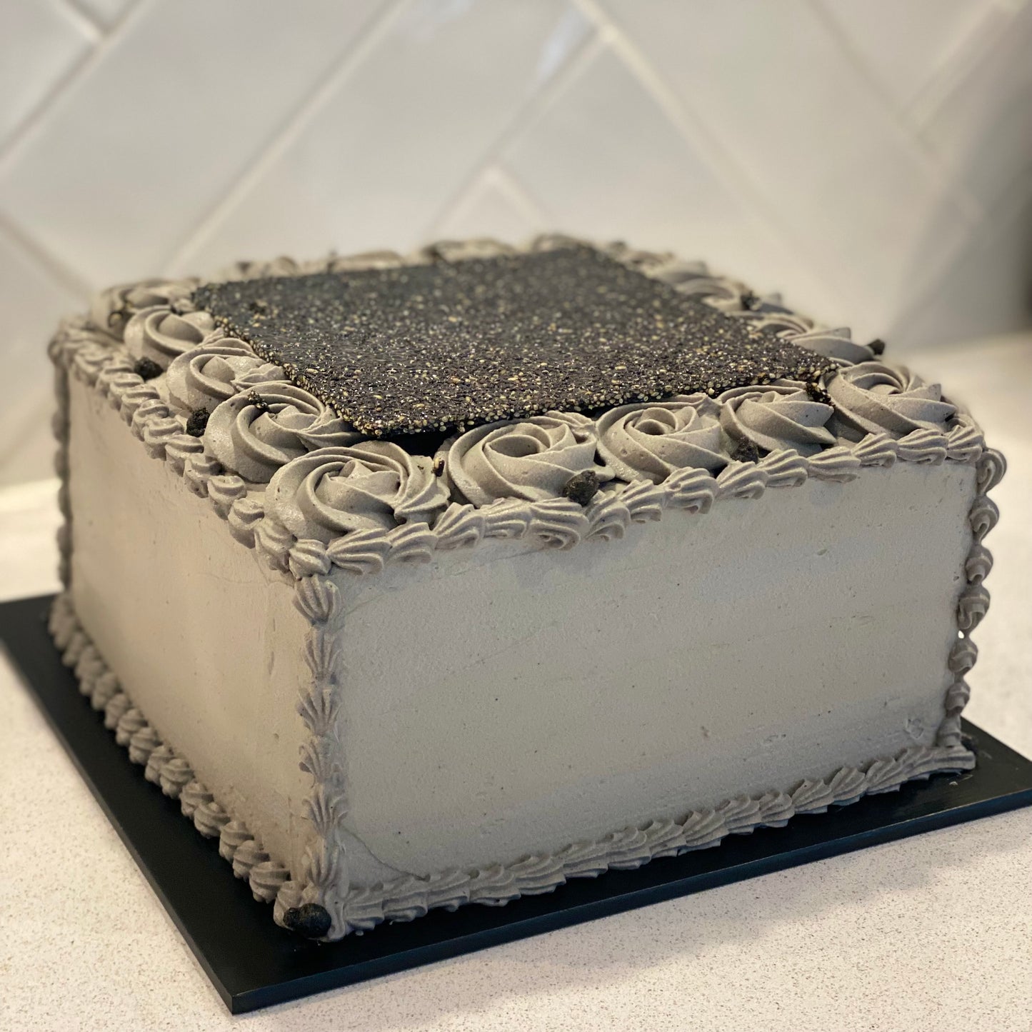 Black Sesame Cake