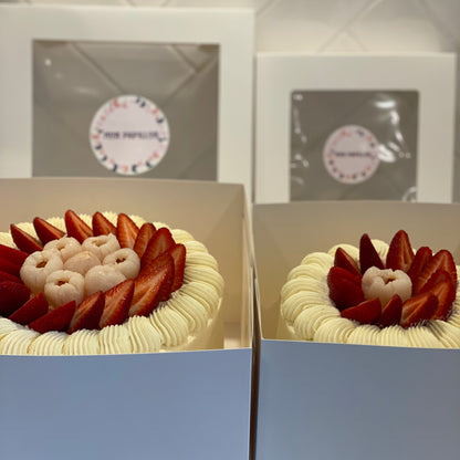 Strawberry Lychee Shortcake